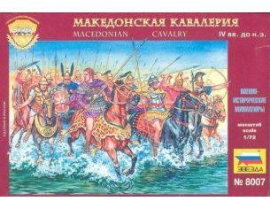 Zvezda Z8007 MACEDONIAN CAVALRY SOLDATINI KIT 1:72 Modellino