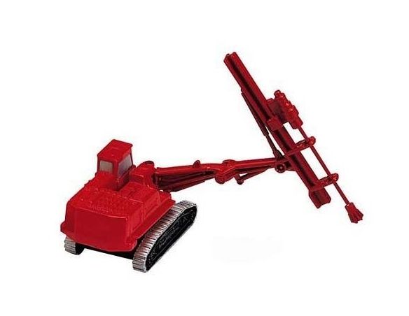 Boley 2303-1 PERFORATRICE BRACCIO SNODABILE RED Modellino
