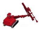 Boley 2303-1 PERFORATRICE BRACCIO SNODABILE RED Modellino