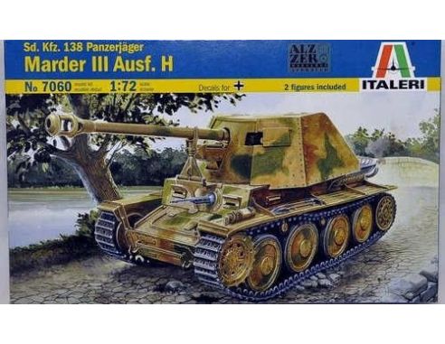 Italeri IT7060 SD KFZ 138 PANZERJAGER KIT 1:72 Modellino