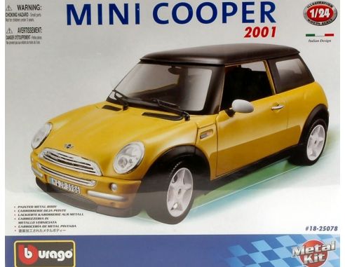 Bburago BU25078 NEW MINI COOPER 2001 KIT 1:24 Kit Auto