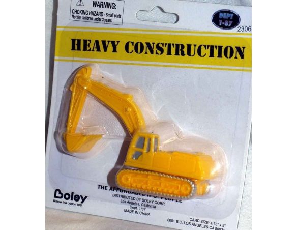 Boley 2306-8 SCAVATORE CINGOLATO YELLOW 1/87 Modellino
