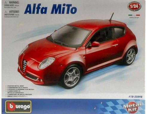 Bburago BU25098 ALFA ROMEO MITO 2008 KIT 1:24 Kit Auto