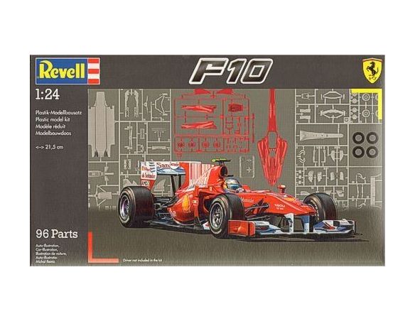 Revell RV7099 FERRARI F10 2010 KIT 1:24 Kit Auto