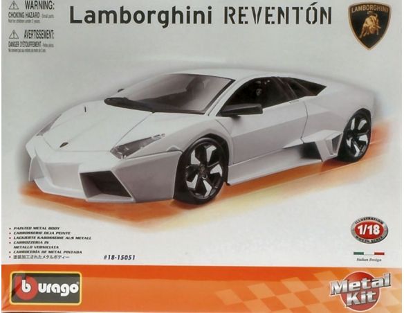 Bburago BU15051 LAMBORGHINI REVENTON 2007 KIT 1:18 Modellino