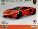 Bburago BU15056 LAMBORGHINI AVENTADOR LP700-4 2011 KIT 1:18 Kit Auto
