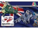 Italeri IT1329 WESSEX UH.5/SEA HARRIER FRS.1 30^ FALKLAND KIT 1:72 Modellino