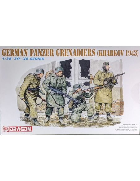 DRAGON D6059 PANZER GRENADIERS (KHARKOV 1943) KIT 1:35 Modellino