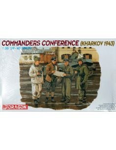 DRAGON D6144 COMMANDER CONFERENCE (KHARKOV 1943) KIT 1:35...