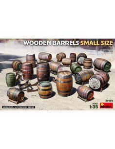 MINIART MIN35658 WOODEN BARRELS SMALL SIZE KIT 1:35...
