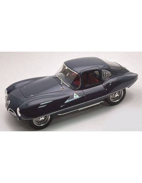 TECNOMODEL TMD18329E ALFA ROMEO C52 DISCO VOLANTE COUPE 1973 BLU APPENNINO 1:18 Modellino
