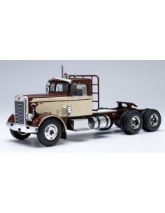 IXO MODEL TR226 PETERBILT 281 1955 BROWN/BEIGE 1:43...