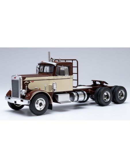 IXO MODEL TR226 PETERBILT 281 1955 BROWN/BEIGE 1:43 Modellino