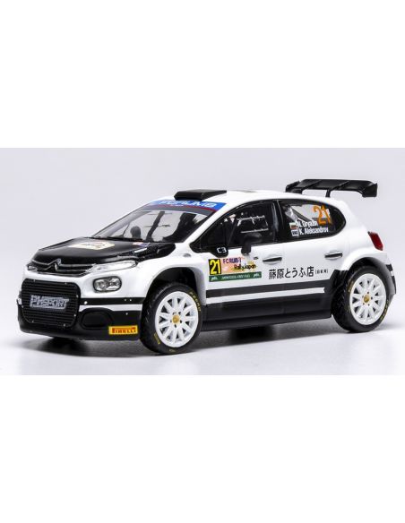 IXO MODEL RAM970 CITROEN C3 N.21 RALLY2 JAPAN 2024 GRYAZIN-ALEKSANDROV 1:43 Modellino