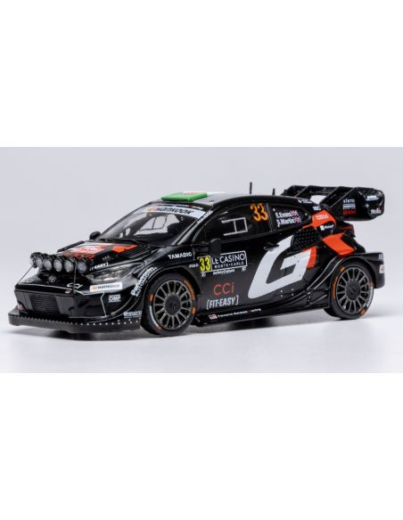 IXO MODEL RAM972B TOYOTA GR YARIS N.33 RALLY1 MONTE CARLO 2025 EVANS-MARTIN 1:43 Modellino