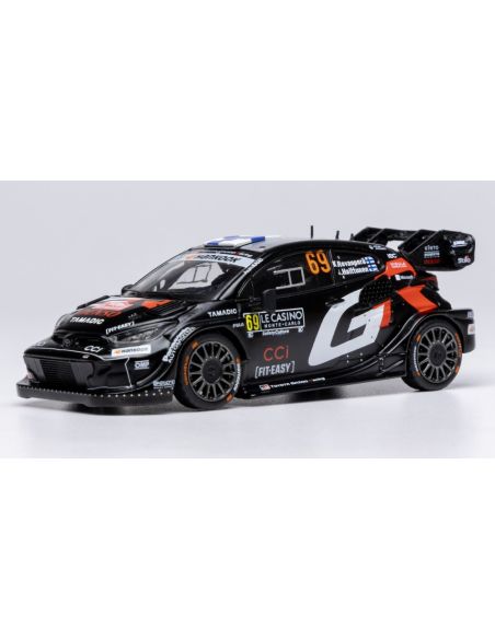 IXO MODEL RAM972C TOYOTA GR YARIS N.69 RALLY1 MONTE CARLO 2025 ROVANPERA-HALLTUNEN 1:43 Modellino