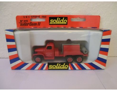 Solido 3115 G.M.C. CISTERNA POMPIERI 1/50 Modellino