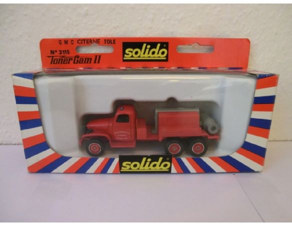Solido 3115 G.M.C. CISTERNA POMPIERI 1/50 Modellino