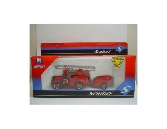 Solido 3137 DODGE + REMORQUE 1/50 Modellino