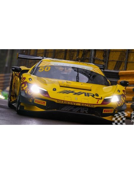 LOOKSMART LSRC201 FERRARI 296 GT3 N.50 MACAU GT CUP FIA GT 2024 YE YIFEI 1:43 Modellino