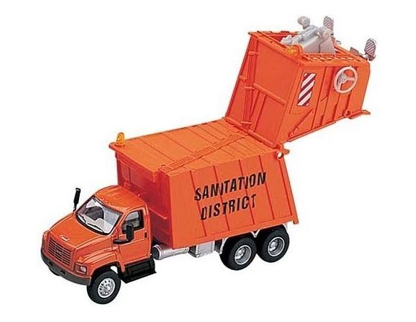 Boley 3016-99 CAMION SPAZZATURA 3 ASS. ORANGE 1/87 Modellino