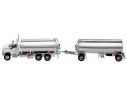Boley 3018-76 CAMION DOPPIA CISTERNA WHITE/SILVER Modellino