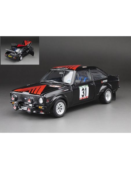 SUNSTAR SS4863R FORD ESCORT RS 1800 N.31 RALLY PORTUGAL 1981 K.SHINOZUKA-B.HARRIS 1:18 Modellino