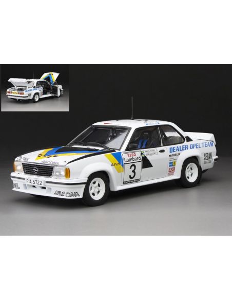 SUNSTAR SS5453 OPEL ASCONA 400 N.2 WINNER SAFARI RALLY 1983 A.VATANEN-T.HARRYMAN 1:18 Modellino