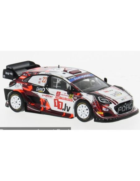 IXO MODEL RAM944 FORD PUMA WRC N.22 RALLY POLEN 2024 SESKS-FRANCIS 1:43 Modellino