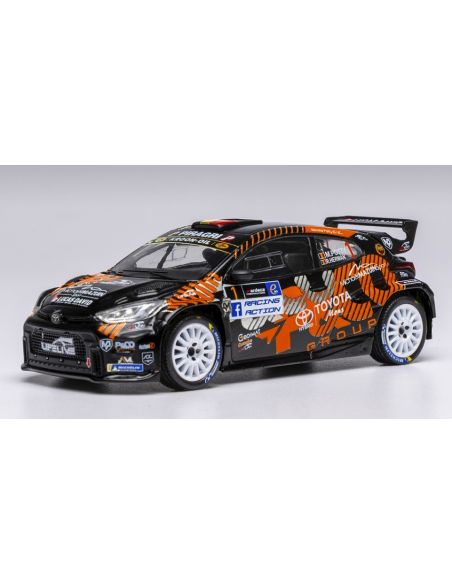 IXO MODEL RAM959 TOYOTA GR YARIS RALLY2 WM N.1 RALLY YPRES 2024 POTTY-HERMAN 1:43 Modellino