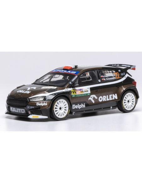 IXO MODEL RAM969 SKODA FABIA N.22 RALLY2 JAPAN 2024 KAJETANOWICZ-SZCZEPANIAK 1:43 Modellino