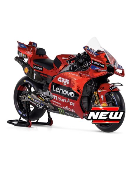 MAISTO MI32245 DUCATI DESMOSEDICI N.1 MOTO GP 2024 PECCO BAGNAIA 1:6 Modellino