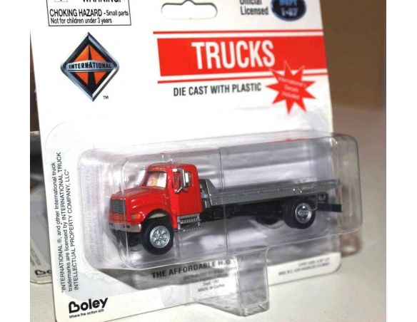 Boley 4012-16 CARROATTREZZI RED 1/87 Modellino