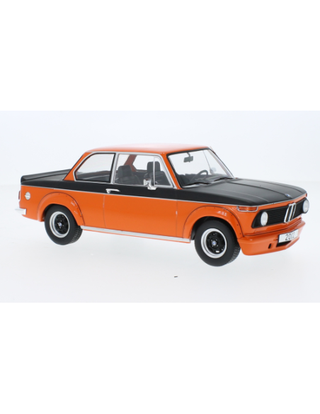 MODELCARGROUP MCG18150 BMW 2002 TURBO 1973 ORANGE/BLACK 1:18 Modellino