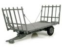 Universal Hobbies UH4110 RIMORCHIO MASSEY FERGUSON 3 Ton WITH HAY LADES 1:32 Modellino