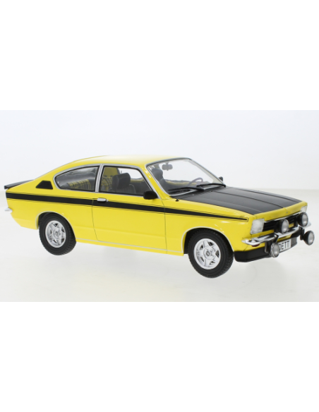 MODELCARGROUP MCG18423 OPEL KADETT C COUPE 1975 YELLOW 1:18 Modellino