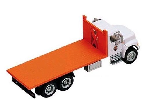 Boley 4013-79 CAMION 3 ASSI WHITE CASSONE PIATTO Modellino