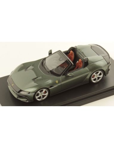 LOOKSMART LS556A FERRARI 12 CILINDRI SPIDER VERDE TOSCANA 1:43 Modellino