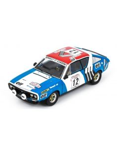 SPARK MODEL S6190 RENAULT 17 N.12 8th TOUR DE CORSE 1974...