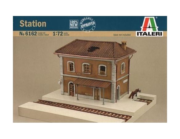 Italeri IT6162 STAZIONE KIT 1:72 Modellino