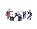 Spark Model S43AC008 FIGURINE SET TEAM PEUGEOT 1:43 Modellino