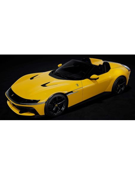 LOOKSMART LS556E FERRARI 12 CILINDRI SPIDER GIALLO TRISTRATO 1:43 Modellino