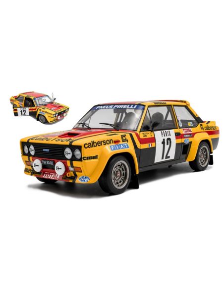 SOLIDO SL1806007 FIAT 131 ABARTH N.12 RALLY MONTE CARLO 1980 MOUTON-ANNIE 1:18 Modellino