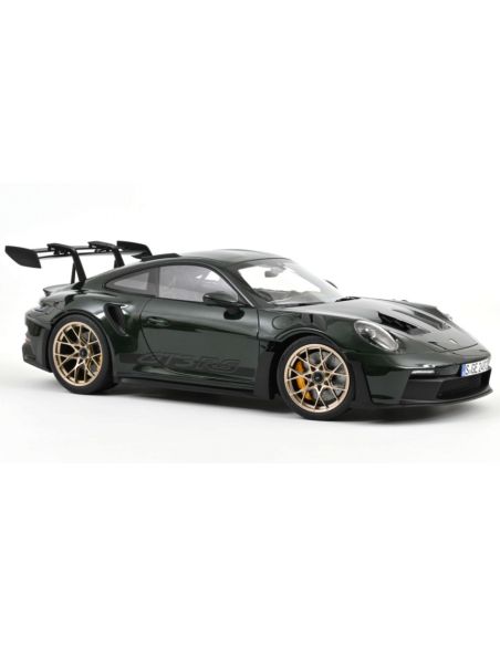 NOREV NV127532 PORSCHE 911 GT3 RS 2022 JETGREEN METALLIC & BLACK 1:12 Modellino