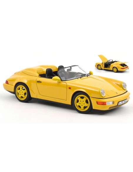 NOREV NV187130 PORSCHE 911 SPEEDSTER 1993 SPEED YELLOW 1:18 Modellino