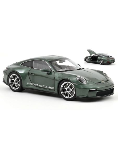 NOREV NV187472 PORSCHE 911 S/T 2023 MALACHITE GREEN METALLIC 1:18 Modellino