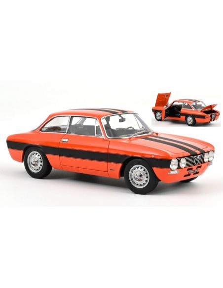 NOREV NV187918 ALFA ROMEO 2000 GTV 1973 ORANGE 1:18 Modellino