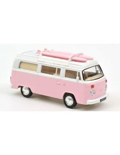 NOREV NV841102 VW COMBI T2b CAMPER VAN 1973 PINK JET-CAR...