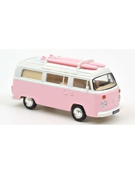 NOREV NV841102 VW COMBI T2b CAMPER VAN 1973 PINK JET-CAR 1:43 Modellino