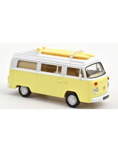 NOREV NV841109 VW COMBI T2b CAMPER VAN 1973 PASTEL YELLOW...